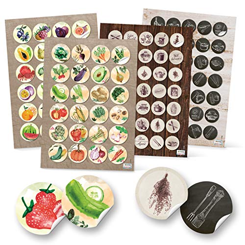 Logbuch-Verlag 118 Aufkleber Küche Essen Obst Gemüse Früchte Ernährung Küche Lebensmittel eigenes Kochbuch Logbuch-Verlag 118 Aufkleber Küche Essen Obst Gemüse Früchte Ernährung Küche Lebensmittel eigenes Kochbuch von Logbuch-Verlag