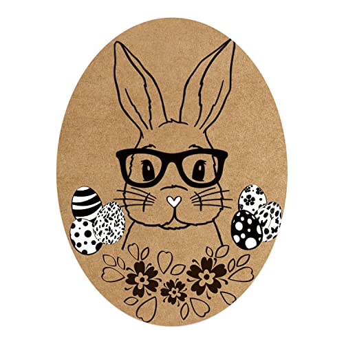 Logbuch-Verlag 200 Hasen Osterhasen Aufkleber auf Rolle oval Osterei Osteraufkleber 4,5 x 6 cm Etiketten Ostern Verpackung Logbuch-Verlag 200 Hasen Osterhasen Aufkleber auf Rolle oval Osterei Osteraufkleber 4,5 x 6 cm Etiketten Ostern Verpackung von Logbuch-Verlag