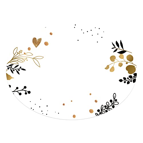 Logbuch-Verlag 200 Sticker oval auf Rolle Etiketten Weihnachten zum Beschriften weiß schwarz gold verpacken 6 x 4,5 cm für Namen Weihnachtsaufkleber Logbuch-Verlag 200 Sticker oval auf Rolle Etiketten Weihnachten zum Beschriften weiß schwarz gold verpacken 6 x 4,5 cm für Namen Weihnachtsaufkleber von Logbuch-Verlag
