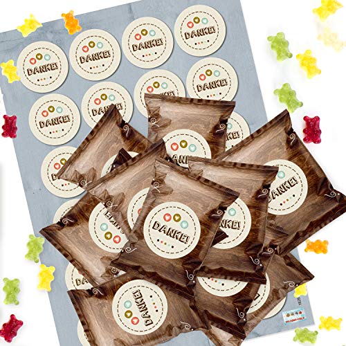 Logbuch-Verlag 24 kleine Dankesgeschenke Gummibärchen Päckchen mini Danke Geschenke für Gäste Kunden Mitarbeiter Logbuch-Verlag 24 kleine Dankesgeschenke Gummibärchen Päckchen mini Danke Geschenke für Gäste Kunden Mitarbeiter von Logbuch-Verlag