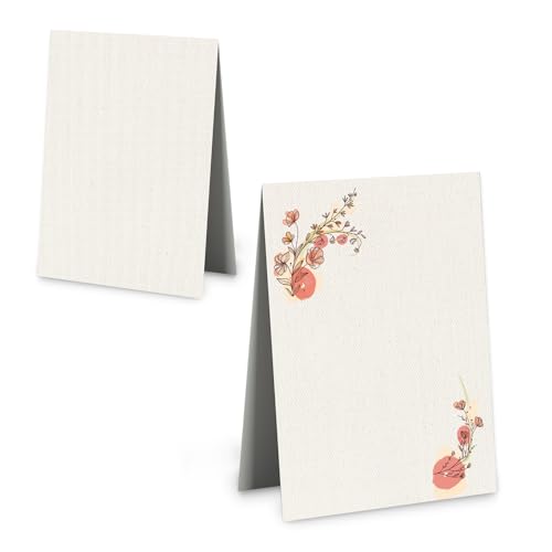 Logbuch-Verlag 25 Tischkarten Hochzeit Geburtstag Taufe beige rosa Blumen Hochformat 5,5 x 8,5 cm Namensschilder Buffetschilder Logbuch-Verlag 25 Tischkarten Hochzeit Geburtstag Taufe beige rosa Blumen Hochformat 5,5 x 8,5 cm Namensschilder Buffetschilder von Logbuch-Verlag