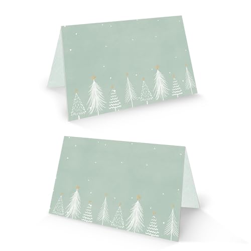 Logbuch-Verlag 25 Tischkarten Weihnachten hellblau mintgrün hygge Platzkarten Weihnachtsfeier Namensschilder 8,5 x 5,5 cm Logbuch-Verlag 25 Tischkarten Weihnachten hellblau mintgrün hygge Platzkarten Weihnachtsfeier Namensschilder 8,5 x 5,5 cm von Logbuch-Verlag