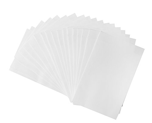 Logbuch-Verlag 25 Papiertüten klein weiß 10,5 x 15 cm Kraftpapier Tüten Papierbeutel flach - Mini Verpackung für Schmuck, Kleinigkeiten, Kleinteile von Logbuch-Verlag