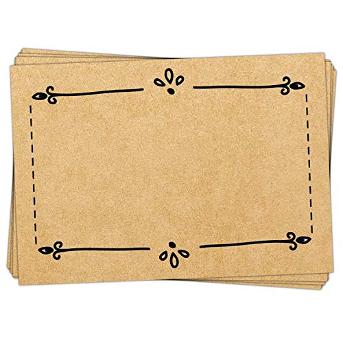 Logbuch-Verlag 25 Aufkleber zum Beschriften rechteckig Namensaufkleber Marmeladenaufkleber Kraftpapier-Optik Etiketten für Gläser, Flaschen, Geschenke 7 x 5 cm Logbuch-Verlag 25 Aufkleber zum Beschriften rechteckig Namensaufkleber Marmeladenaufkleber Kraftpapier-Optik Etiketten für Gläser, Flaschen, Geschenke 7 x 5 cm von Logbuch-Verlag