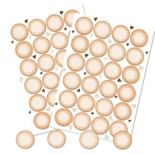 Logbuch-Verlag 48 blanko runde Aufkleber zum Beschriften Beschreiben Gewürzgläser Marmeladen Gläser Flaschen weiß beige Namensaufkleber Logbuch-Verlag 48 blanko runde Aufkleber zum Beschriften Beschreiben Gewürzgläser Marmeladen Gläser Flaschen weiß beige Namensaufkleber von Logbuch-Verlag