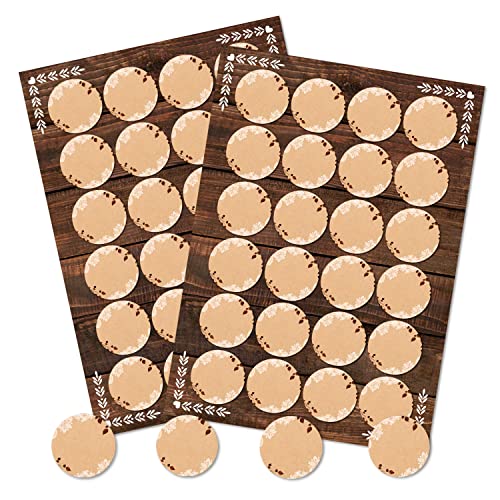 Logbuch-Verlag 48 runde Aufkleber Etiketten zum Beschriften für Flaschen Gläser Namensschilder 4 cm Logbuch-Verlag 48 runde Aufkleber Etiketten zum Beschriften für Flaschen Gläser Namensschilder 4 cm von Logbuch-Verlag