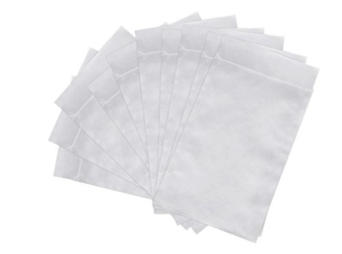 Logbuch-Verlag 50 mini Papiertüten weiß 5,5 x 11,7 cm kleine Papier Tüten Flachbeutel Verpackung Umschlag für kleine Geschenke Logbuch-Verlag 50 mini Papiertüten weiß 5,5 x 11,7 cm kleine Papier Tüten Flachbeutel Verpackung Umschlag für kleine Geschenke von Logbuch-Verlag