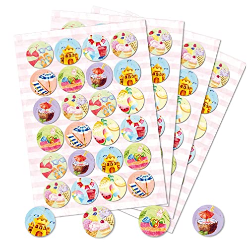 Logbuch-Verlag 96 bunte Kinder Aufkleber Geburtstag Sommer Urlaub Reisen Strand Deko Geschenkaufkleber rund 4 cm Logbuch-Verlag 96 bunte Kinder Aufkleber Geburtstag Sommer Urlaub Reisen Strand Deko Geschenkaufkleber rund 4 cm von Logbuch-Verlag