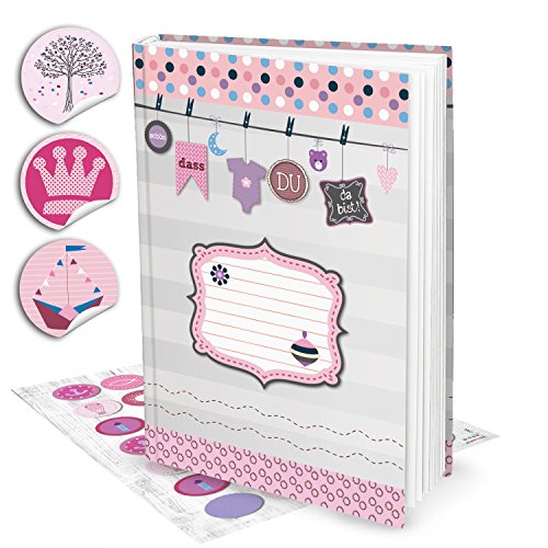 Logbuch-Verlag Großes DIN A4 Schön dass Du da bist Notizbuch leeres Geschenk Buch zum Einschreiben rosa mit Aufkleber Logbuch-Verlag Großes DIN A4 Schön dass Du da bist Notizbuch leeres Geschenk Buch zum Einschreiben rosa mit Aufkleber von Logbuch-Verlag