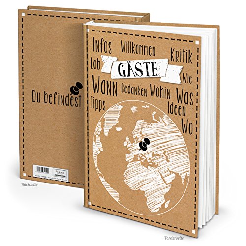 Logbuch-Verlag Großes Gästebuch DIN A4 Weltkarte Globus Ferienwohnung Pension Hotel Logbuch-Verlag Großes Gästebuch DIN A4 Weltkarte Globus Ferienwohnung Pension Hotel von Logbuch-Verlag