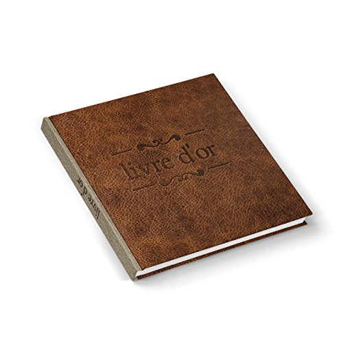 Logbuch-Verlag Livre d’or Gästbuch FRANZÖSISCH Hochzeitsgästebuch Geburtstag Hochzeit quadratisch Kondolenz Leder-OPTIK Logbuch-Verlag Livre d’or Gästbuch FRANZÖSISCH Hochzeitsgästebuch Geburtstag Hochzeit quadratisch Kondolenz Leder-OPTIK von Logbuch-Verlag