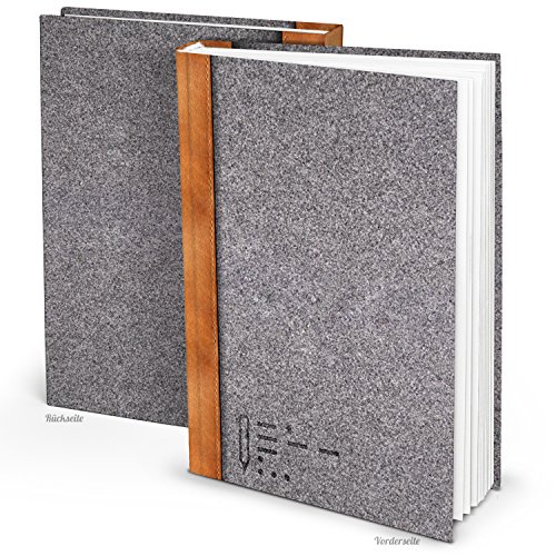 Logbuch-Verlag Notizbuch in Filz-Optik bedruckt DIN A4 Buch mit leeren Seiten Kreativbuch Skizzenbuch für Kreative Logbuch-Verlag Notizbuch in Filz-Optik bedruckt DIN A4 Buch mit leeren Seiten Kreativbuch Skizzenbuch für Kreative von Logbuch-Verlag