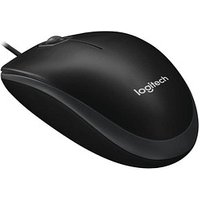 Logitech B100 Maus kabelgebunden schwarz von Logitech