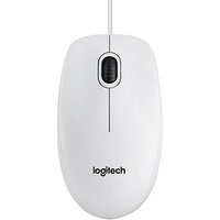 Logitech B100 Maus kabelgebunden weiß von Logitech