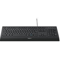 Logitech Corded Keyboard K280e Tastatur kabelgebunden schwarz Logitech Corded Keyboard K280e Tastatur kabelgebunden schwarz von Logitech