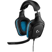Logitech G432 Gaming-Headset schwarz, blau von Logitech