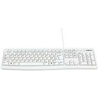 Logitech Keyboard K120 Tastatur kabelgebunden weiß von Logitech