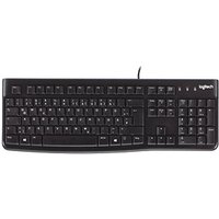 Logitech K120 Tastatur kabelgebunden schwarz von Logitech