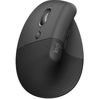 Logitech Lift Maus ergonomisch kabellos graphit von Logitech