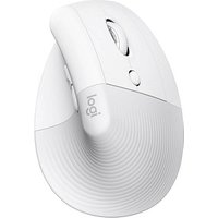 Logitech Lift Maus ergonomisch kabellos weiß von Logitech