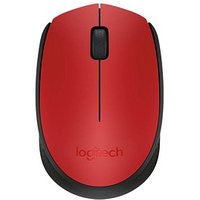 Logitech M171 Maus kabellos schwarz, rot von Logitech