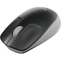 Logitech M190 Maus kabellos schwarz, grau von Logitech