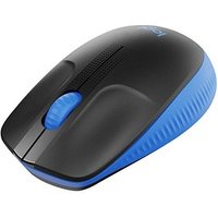 Logitech M190 Maus kabellos schwarz, blau von Logitech