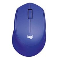 Logitech M330 Silent Plus Maus kabellos blau von Logitech