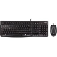 Logitech MK120 Tastatur-Maus-Set kabelgebunden schwarz Logitech MK120 Tastatur-Maus-Set kabelgebunden schwarz von Logitech
