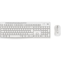 Logitech MK295 Tastatur-Maus-Set kabellos weiß von Logitech