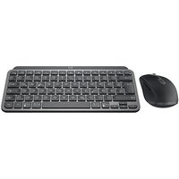 Logitech MX Keys Mini Combo GRAPHITE Tastatur-Maus-Set kabellos schwarz von Logitech