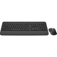 Logitech Signature MK650 Combo for Business Tastatur-Maus-Set kabellos grafit von Logitech