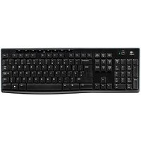 Logitech Wireless Keyboard K270 Tastatur kabellos schwarz von Logitech