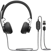 Logitech Zone Wired Microsoft Teams USB-Headset schwarz von Logitech