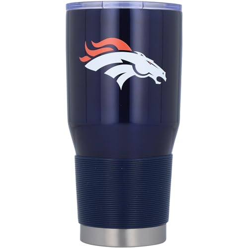 Logo Brands Denver Broncos 610-S30T-1 Trinkbecher, Edelstahl, 850 ml Logo Brands Denver Broncos 610-S30T-1 Trinkbecher, Edelstahl, 850 ml von Logo Brands