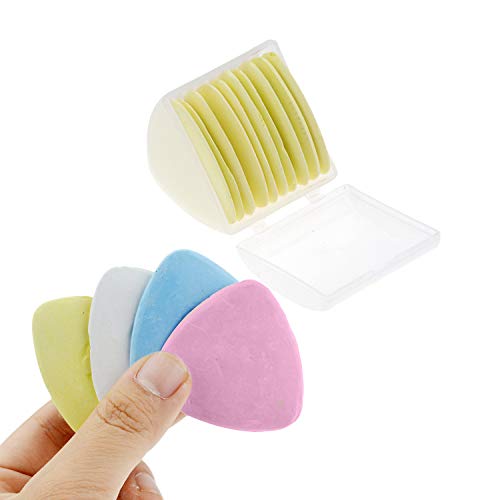 Lohas Select Schneiderkreide Dreieckskreide für Schneiderarbeiten, Nähen, Quilten, Basteln, Notizen, Stoffmarkierungen, Nähutensilien und Zubehör von Lohas Select