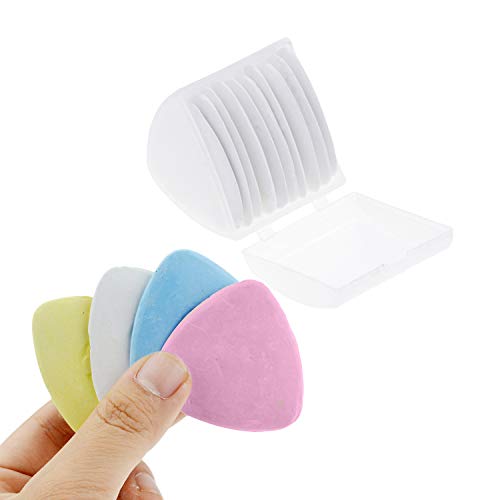 Lohas Select Schneiderkreide Dreieckskreide für Schneiderarbeiten, Nähen, Quilten, Basteln, Notizen, Stoffmarkierungen, Nähutensilien und Zubehör von Lohas Select