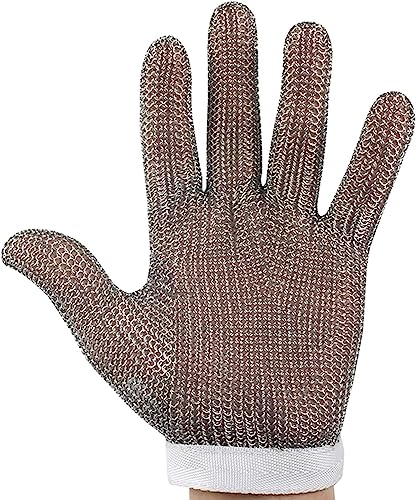 Arbeitssicherheit Schnittfeste Handschuhe aus Edelstahl, schnittfeste Handschuhe, Restaurant, Küche, Glasschneiden, Holzschnitzen, Sicherheitsarbeitshandschuhe for die linke und rechte Hand(XX-Large) Arbeitssicherheit Schnittfeste Handschuhe aus Edelstahl, schnittfeste Handschuhe, Restaurant, Küche, Glasschneiden, Holzschnitzen, Sicherheitsarbeitshandschuhe for die linke und rechte Hand(XX-Large) von LoiYtrd