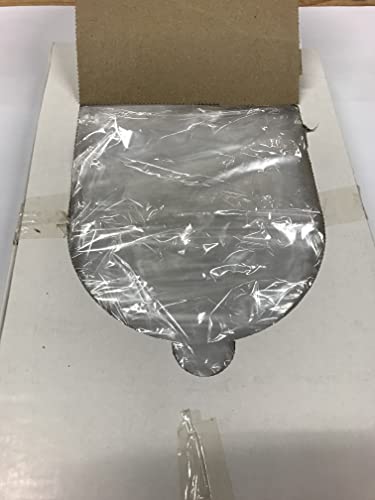 Lomatek PP-Zuschnitte für Lebensmittel – 2000 Stück Polypropylen Trennpapier, Abtrennpapier, Einschlagpapier & Zwischenleger, transparente Folienzuschnitte für Verpackung, 24x36 cm von Lomatek