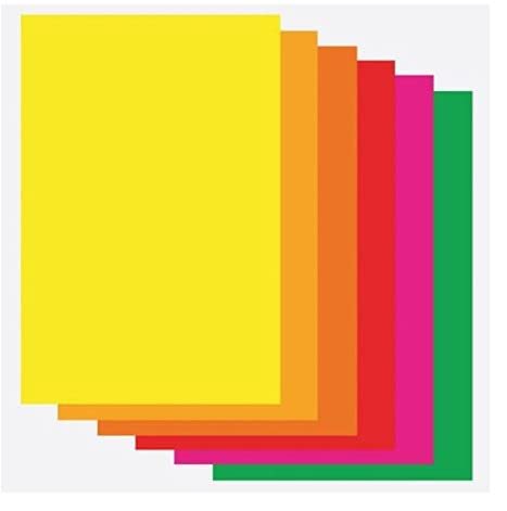 Plakatpapier A1-5-farbig sortiert -25 Blatt von Lomatek