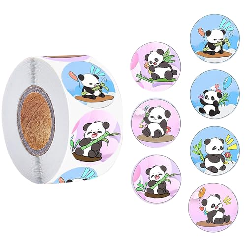 Sarkastische Aufkleber Panda Tiere für Kinder zum Ermutigen Aufkleber Inspirierende Cartoon-Aufkleber Niedliche Aufkleber Siegelaufkleber (Blau, Einheitsgröße) von Lomhmn