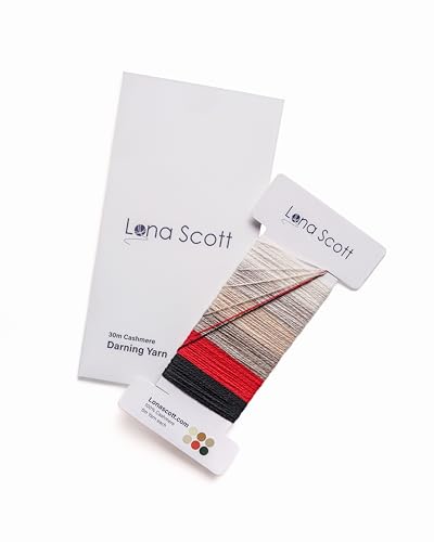 Kaschmir-Stopfgarn, Stopfset, 30 m, in 6 Farben, Farbton 2 von Lona Scott