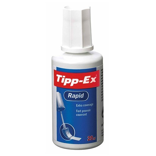 Tipp-Ex Rapid Korrektur Flüssigkeits- TIPPEX Flaschen - Zweierpackung in Weiß von London Heritage. von London Heritage
