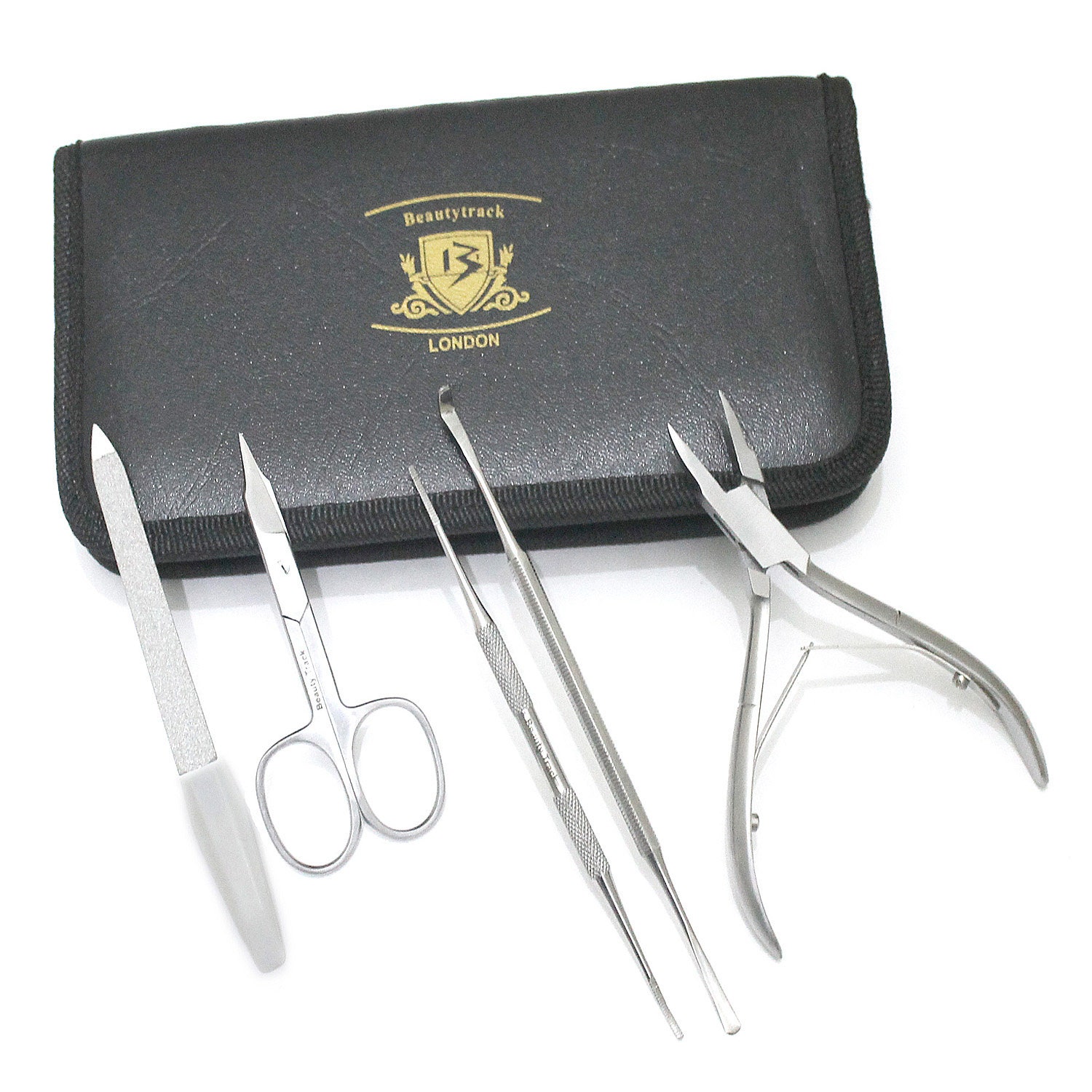 5 Stück Zehennagelknipser Cutters Zangen Fußpflege Hochleistungs-Dicker Pilz-Eingewachsener Nagel von Londonbeautyshop