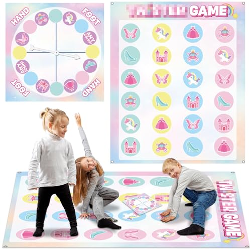Lonfliness Unicorn Pose Balance Floor Game for 2 or More Players, Pastel Rainbow Large Mat Party Game Indoor Outdoor Family Reunion Games for Friends Adults Group Activity Unicorn Party Favor Gift Lonfliness Unicorn Pose Balance Floor Game for 2 or More Players, Pastel Rainbow Large Mat Party Game Indoor Outdoor Family Reunion Games for Friends Adults Group Activity Unicorn Party Favor Gift von Lonfliness