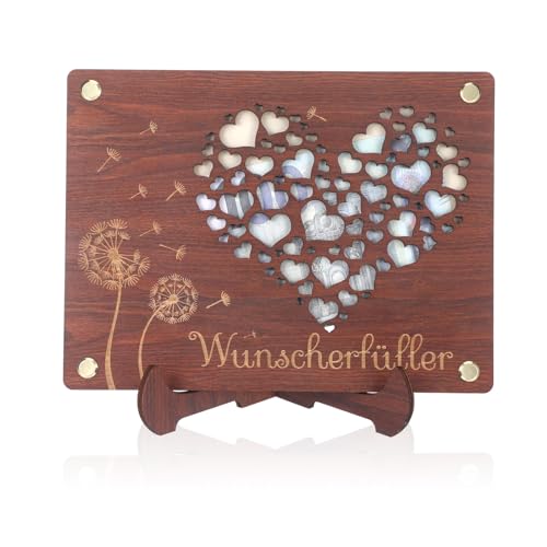 Geldgeschenk Hochzeit Holz, Geldgeschenke zur Hochzeit Hochzeitsgeschenke für Brautpaar Geld Geldscheine Verpacken Hochzeit Hochzeitsgeschenk (C) von LongHoneySong