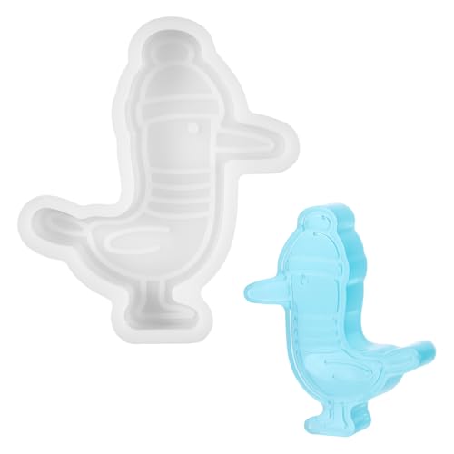 Möwe Silikonformen Gießformen Gips, Silikonform Vogel, Gießform Vogel, Silikon Gießformen Silikonform Leuchtturm für DIY Kerzen, Gips, Handwerk (Hut Möwe) von LongHoneySong