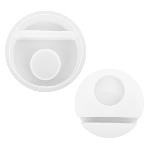 Silikonform Kerzenhalter Silikonformen Gießformen Kerzen Formen Silikon Gießformen Gießform Kerzenhalter Silikonform Weihnachten Kerzenformen zum Gießen (Runde Basis) von LongHoneySong