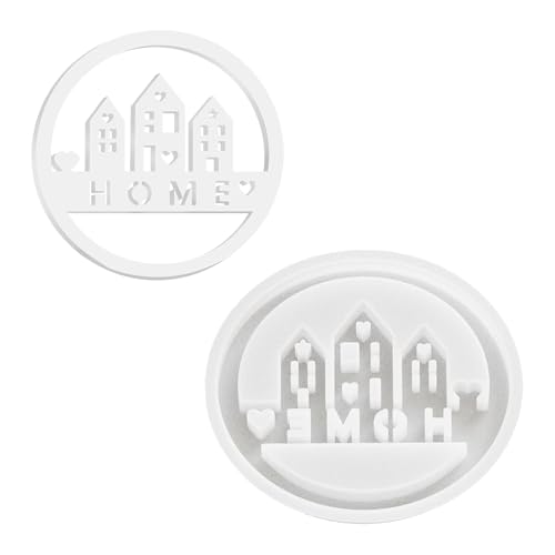 Silikonform Haus Silikonformen Gießformen Silikonform Kerzenhalter Silikonformen Gießform Giessformen Silikon Gießformen Silikon Gießform Kerzenhalter Gips Gießformen (HOME) von LongHoneySong