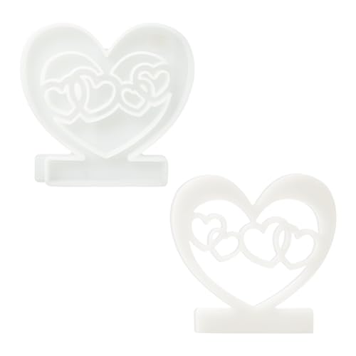 Silikonform Herz, Muttertag Silikonform Kerzenhalter, Gips Gießformen Silikonformen Gießformen Kerzenhalter Gießform (Große und kleine Herzen) von LongHoneySong